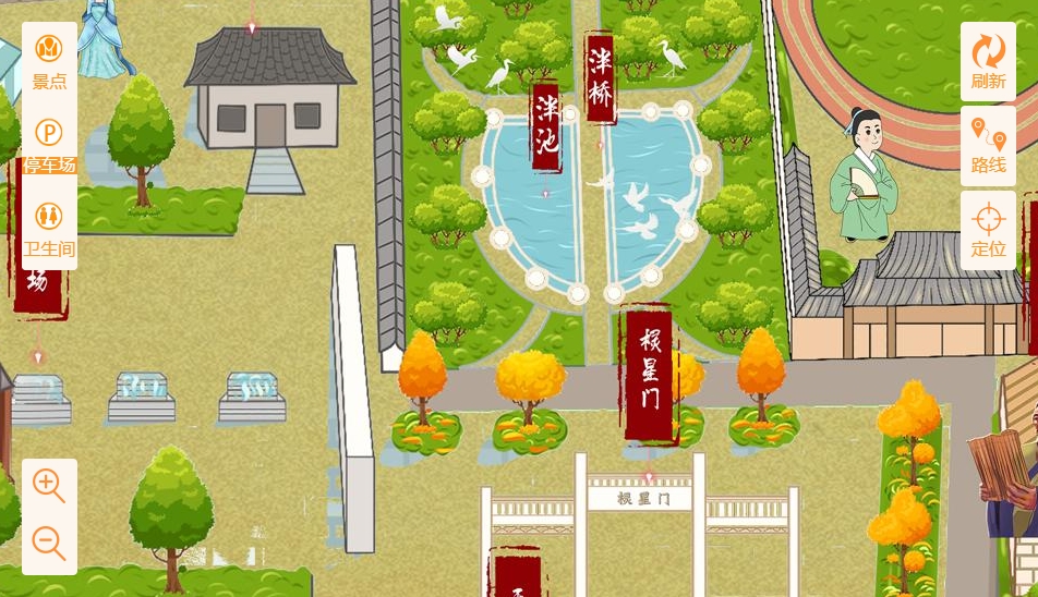 鹤峰手绘地图景区语音讲解导览系统：智慧景区建设的基石